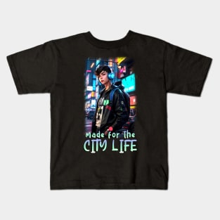 Made For The City Life Boy Kids T-Shirt